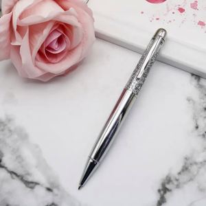 New Design Rose Gold Liquid Foil Metal Ball <b>Pen</b> Gift Promotion Floating <b>Pen</b> DIY Glitter <b>Ballpoint</b> <b>Pens</b> - Product Image 6