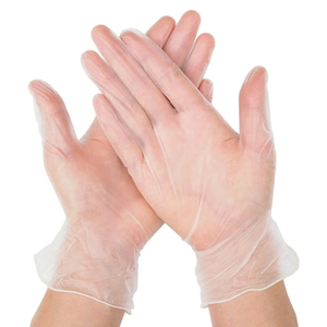 Guantes de Vinilo Transparentes de PVC para Uso Alimentario, Limpieza del Hogar, Resistentes al Agua, Sin Silicona, Sin Polvo, 24CM - Product Image 6