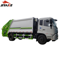 Vente chaude 6-10 tonnes capacité de charge petit camion à ordures 98% taux de compactage 300km + gamme quotidienne camions de ciment à bas prix