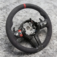 Volant en Alcantara pour M3 M4 M5 M6 F30 F10 F15 F36 F01 F20 F22 F25 F31 F32 F34 F32 E70 E71 E90 E91 - Vente directe d'usine