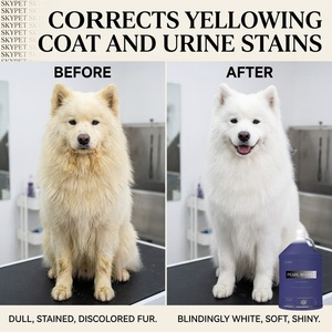 Shampoing Professionnel Blanchissant pour Chiens 3,8L (1 Gallon) en Gros pour Poils Blancs – Éclaircissant, Doux, Anti-Jaunissement, Sans Décoloration - Product Image 4