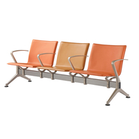 Chaises d'attente en métal de fabrication industrielle, 2, 3, 4, 5 places, pour gare routière, salle d'attente d'hôpital, aéroport, Kursi Tunggu