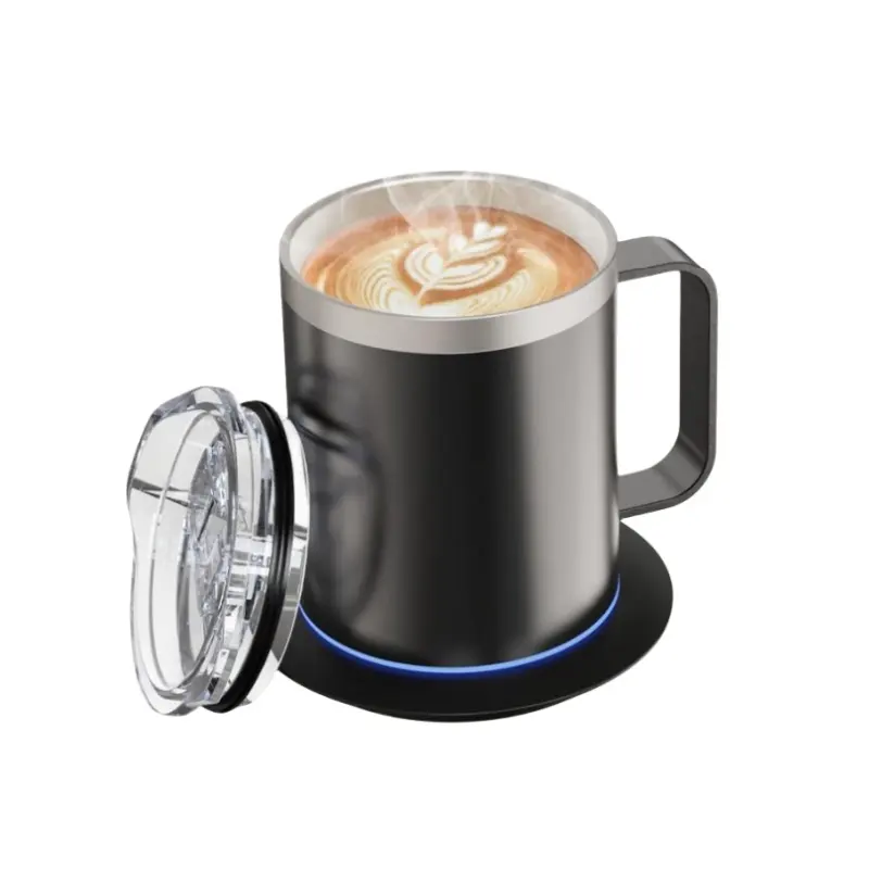 Productos más vendidos 2024 Taza de café aislada de Amazon Calentador de café de 300ml Acero inoxidable 304 de grado alimenticio de doble capa, sin BPA