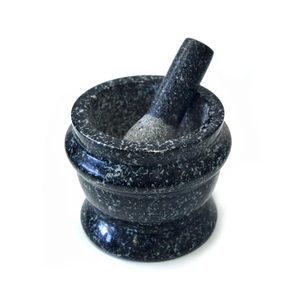Cuenco para guacamole <span class=keywords><strong>Molcajete</strong></span> Juego de mortero y Maja de granito clásico Mortero y Maja <span class=keywords><strong>Piedra</strong></span> natural - Product Image 5