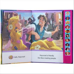 Je suis prêt <span class=keywords><strong>à</strong></span> <span class=keywords><strong>lire</strong></span> Princess Friends Sound Book 10 Appuyez sur les boutons Livre sonore pour enfants - Product Image 3