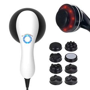 Ekang-Masajeador Electrónico para Esculpir Músculos, Masajeador de Cuerpo Completo, Tono Giratorio, con 8 Cabezales, para Relajarse Muscularmente, para Hombre y Mujer, con 2 Unidades - Product Image 1