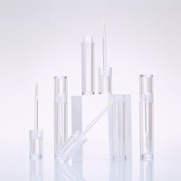 5ml Transparent Bouteille Brillant À Lèvres Bouteille Vide Bouche Rouge Vide Tube Moulage Par Injection Transparent Brillant À Lèvres Tube Cosmétique