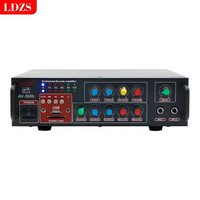 Amplificateur de puissance Bluetooth AV-368B, tension constante, carte USB TF, radio FM, amplificateur audio stéréo HiFi
