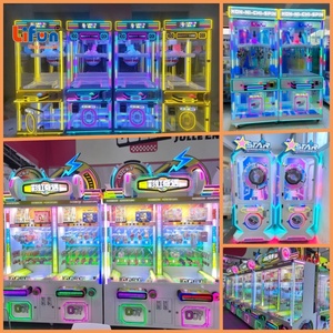 Lifun 60 Clips Lucky Game Machine, machine d'arcade à monnayeur pour la distribution <span class=keywords><strong>de</strong></span> prix et le jeu <span class=keywords><strong>de</strong></span> rédemption <span class=keywords><strong>de</strong></span> cadeaux suspendus, pour centre commercial et salle d'arcade - Product Image 6