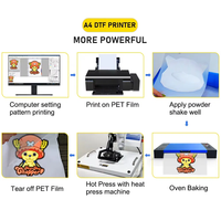 Imprimante DTF A4 L805 pour Epson L805, machine d'impression DTF pour transfert sur vêtements, tissus, t-shirts et sacs