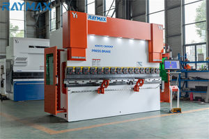 RAYMAX Chine Usine Vente Directe Énergie Efficace Métal Acier Machine Plieuse Cintreuse CNC Hydraulique Presse Plieuse - Product Image 5