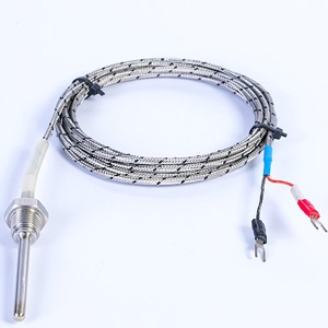 Sonde thermocouple de type N de précision, isolée minéralement, en acier inoxydable, étanche, à réponse rapide, avec <span class=keywords><strong>câble</strong></span> de compensation d'extension - Product Image 3