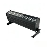 Barre LED murale étanche IP65 MOKE, 9 x 18W RGBWAUV, alimentation par batterie 11000mAh, WiFi, éclairage de scène maître/esclave