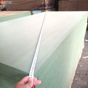 सबसे अच्छी कीमत चीन कारखाने हरी mdf बोर्ड कीमत हरे रंग mdf