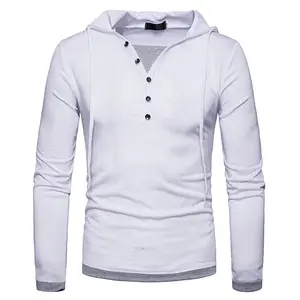 Hot Sale 8 Color M-5XL Mens Casual Shirt Short Sleeve Slim Fit Casual Clothing Hooded Tops Summer Male T Shirt EDT08