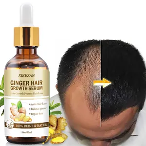 Fast Result Biotin Regrowth Ginger Anti Loss Organic Rosemary oil Hair Growth Serum