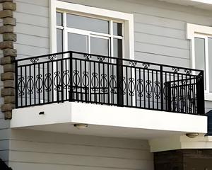 Rampes de balcon en fonte design moderne <span class=keywords><strong>Décoration</strong></span> de balcon Clôture en <span class=keywords><strong>fer</strong></span> <span class=keywords><strong>forgé</strong></span> vente en gros - Product Image 1