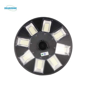 Lampe solaire LED étanche pour rue, lampe solaire UFO pour <span class=keywords><strong>jardin</strong></span>, éclairage extérieur Dearzone, 1000 W, 10 Ce, DC 12V, lumière 80 1000w - Product Image 1