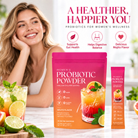 Poudre Probiotique VitaHall pour Femmes 5 Milliards d'UFC Saveur Mojito, Favorise la Santé Intestinale et l'Équilibre Digestif 0% Sucre 30 Sachets 150g