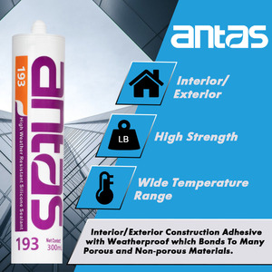 Antas 193 cao thời tiết kháng chống Glass Roof <span class=keywords><strong>Silicone</strong></span> thời tiết <span class=keywords><strong>Sealant</strong></span> cho Curtain Wall - Product Image 2