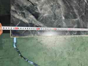 灰色の大理石シートPVC壁パネルホテルPVCコーティング壁パネル - Product Image 3