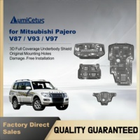 Original Montagelöcher Mitsubishi Pajero V87/V93/V97/V73 Unterfahrschutzplatten für Pajero Sport, Outlander, Eclipse Cross, ASX, AIRTREK