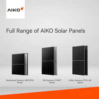 Panneau solaire Aiko Neostar 3S+54 Gen3 A-MCE54Db 460-490W, panneau PV Aiko N-Type ABC Dual Black 460 465 470 475 480 485 490 Watt
