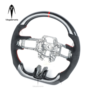 Volante de Fibra de Carbono para Ford <span class=keywords><strong>Mustang</strong></span> 2018, Volante con Luces LED - Product Image 1