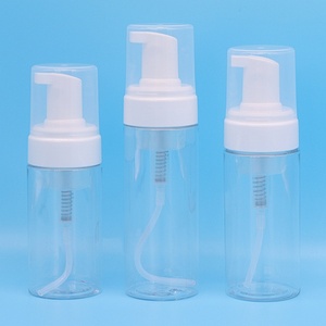 Envase Cosmético de Plástico PET con Espuma Personalizada de Alta Calidad de 250 ml y 300 ml, Botella Portátil con Bomba de Espuma para Limpiador Facial y Bálsamo para Después del Afeitado - Product Image 5