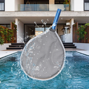 Skimmer en piscina sobre el suelo Mango de aluminio Piscina Red de hoja profunda Piscina Red de malla fina - Product Image 2