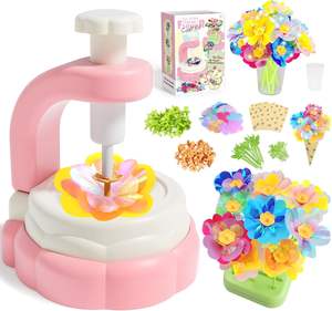 Kits <span class=keywords><strong>de</strong></span> <span class=keywords><strong>Bouquet</strong></span> <span class=keywords><strong>de</strong></span> Fleurs <span class=keywords><strong>en</strong></span> Tissu, Cadeaux Éducatifs pour Filles, pour Activités d'Anniversaire et Fête - Product Image 1