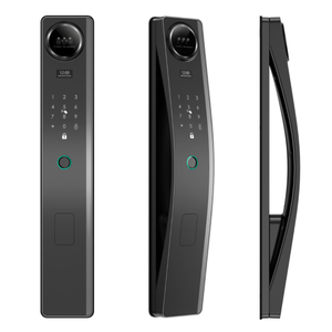 涂鸦Wifi门锁数字锁屏幕人脸识别猫眼充电电池防盗全自动木门锁 - Product Image 1