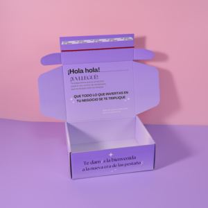 カスタム段ボール紙折りたたみ郵送包装ティアストリッププリントセルフシールメーラー配送ギフトボックスロゴ付き - Product Image 1