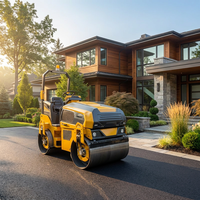 Expédition rapide : Compacteur vibrant routier de 3 tonnes, rouleau compresseur autoporté pour une construction professionnelle efficace
