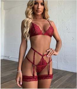 Conjunto de lencería erótico con entrepierna abierta para mujer, body Sexy, Sexy - Product Image 2