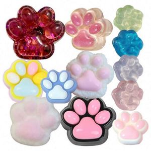 Juguete Sensorial Antiestrés de Goma Ultrasuave con Diseño de Pata de Gato, Tamaño Jumbo, Kawaii, Bola de Goma Ultrasuave TPR, Nuevo Diseño 2025 - Product Image 6