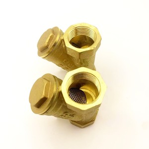 Hochwertiger <span class=keywords><strong>Y</strong></span>-Typ Filter 1/2 Zoll Messing-Sieb mit Magnetventil für Wasseranwendungen - Product Image 4