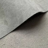 Cuir véritable écologique double face en velours de vachette, tissu en cuir véritable, matière en daim végétalien, nubuck pour chaussures, bottes, sacs à main