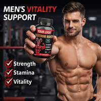 Capsules ODM personnalisées pour la croissance musculaire, la force et la gestion de l'énergie chez l'homme adulte – Produits de beauté – 60 gélules