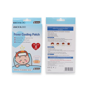 맞춤형 비약용 쿨링 젤 패치 두통 성인 아기 하이드로겔 열 쿨링 패치 이마 열 불편 완화용 - Product Image 5