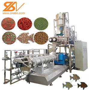 2ton/h Agricultural Farmed Fish Feed Expanded Pellet Machine Fish Food Production Equipment Extruder Plant Line