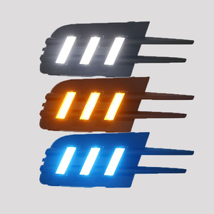 Luz Diurna LED para Volkswagen Bora, Luz Antiniebla Delantera, Luz de Señal de Giro Secuencial 2013 2015 - Product Image 1