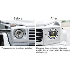 Phare pour benz style <span class=keywords><strong>AMG</strong></span>, feux avant pour mercedes, pour <span class=keywords><strong>classe</strong></span> <span class=keywords><strong>G</strong></span>, W463, G550, G500, G63, G65, meilleur <span class=keywords><strong>prix</strong></span> - Product Image 4