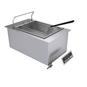 <span class=keywords><strong>Friteuse</strong></span> à <span class=keywords><strong>induction</strong></span> encastrable modulaire avec chauffage rapide et température réglable pour les cuisines d'hôtels - Product Image 1