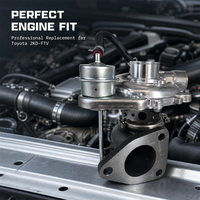 Turbocompresseur CT16 17201-0L030 pour Toyota Hilux Fortuner 2.5 D-4D Moteur 2KD-FTV 17201-30080 17201-30120 Kit Turbo Pièces GT2000