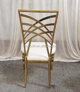 Taille personnalisée <span class=keywords><strong>de</strong></span> luxe en or en acier inoxydable hôtel extérieur métal chaise <span class=keywords><strong>de</strong></span> <span class=keywords><strong>mariage</strong></span> <span class=keywords><strong>marocaine</strong></span> pour l'événement <span class=keywords><strong>de</strong></span> <span class=keywords><strong>mariage</strong></span> - Product Image 5