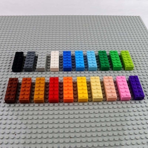 BLOCKMOC ODM OEM Educational <b>Building</b> <b>Block</b> Toy 2456 44237 2x6 Classic ABS Brick MOC STEM Ages 6+ Customized Color ASTM Bulk - Product Image 5