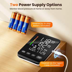 <span class=keywords><strong>Monitor</strong></span> de Pressão Arterial automático para uso doméstico Máquina de Pressão Arterial Digital com Display LED Retroiluminado 2x90 Set Memory BP <span class=keywords><strong>Monitor</strong></span> - Product Image 5