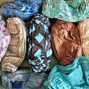 แขนเสื้อผ้าฝ้ายลายดอกไม้ แขนยาวสำหรับผู้ใหญ่ ทำความสะอาดและอนามัย ป้องกันแรงงาน และป้องกันคราบสกปรกจากการทำงานบ้าน - Product Image 5