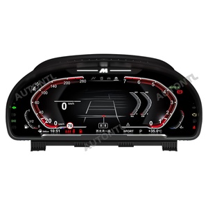 Navihua 12.3''Digital Cluster Car LCD Dashboard Instrument Panel for BMW 5 Series F10 2010-2017 Speed <b>Meter</b> Multimedia - Product Image 1